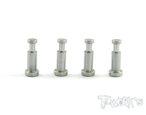 TP-002 64 Titanium Streeing King Pin 4pcs. ( For Hong Nor & Jammin X3 Sabre,IGT8)