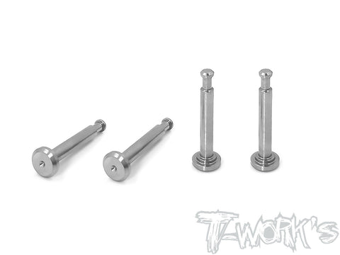 TP-095 64 Titanium Lower Shock Mount Pins ( For Team Associated RC8 B3.1/B3.2 ) 4pcs.