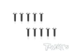 TSS-U   64 Titanium M2.5 Hex. Socket UFO Head Screw