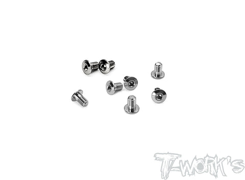 TSS-305LP 	3mm x 5mm  Hex. Socket Head Low Profile Half Thread Screws（8pcs.）