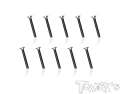 TSS-324C	    3mm x 24mm 64 Titanium Hex. Countersink Screw  10pcs.