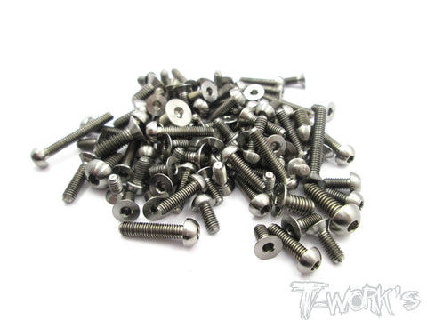 TSS-TKI4  64 Titanium  Screw set For Kyosho MP9 TKI4