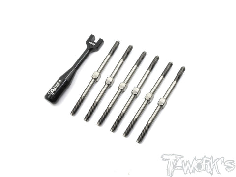 TB-173 64 Titanium Turnbuckle Set ( For Xray XB2C 2019 )