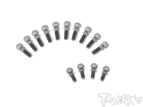 TP-092 64 Titanium Ball End set ( For Xray XB2C 2019 )