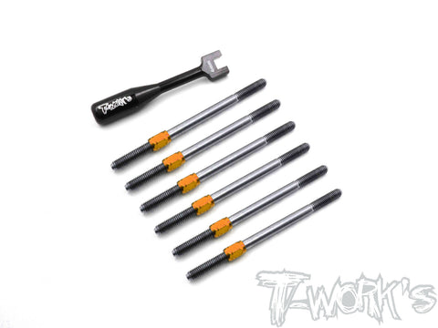 TB-173H Hybrid Titanium Turnbuckle Set  ( Xray XB2C 2019)